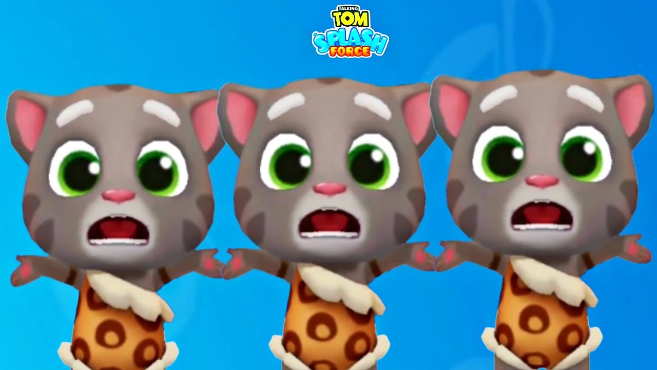 TALKING TOM SPLASH FORCE  - LILU Gameplay (Android, iOS) Mobile