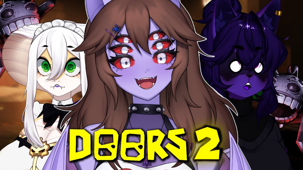 JOGANDO ROBLOX DOORS 2 PELA PRIMEIRA VEZ