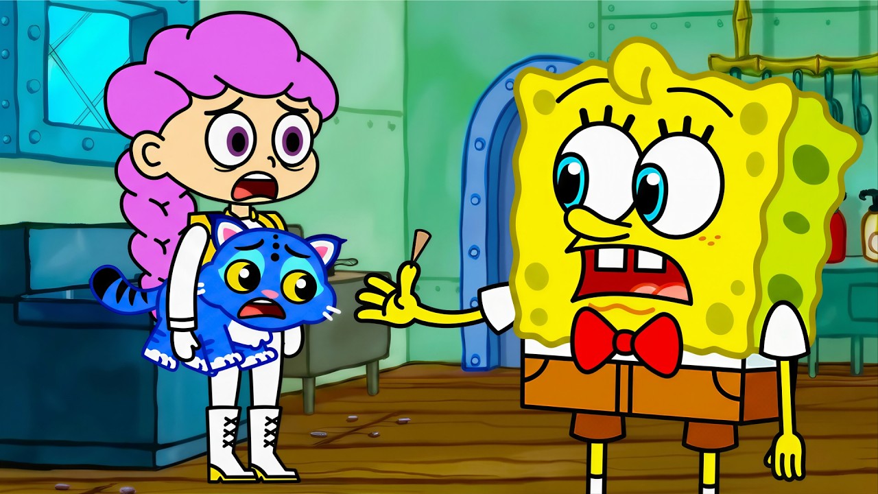 SpongeBob Removing a Splinter with Derpy! (KPop Demon Hunters Animation)