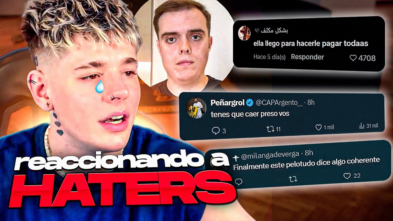 REACCIONANDO a mis HATERS