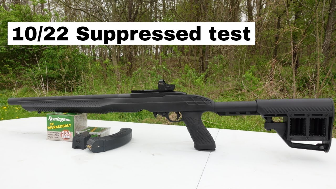 10/22 suppressed ammo comparison
