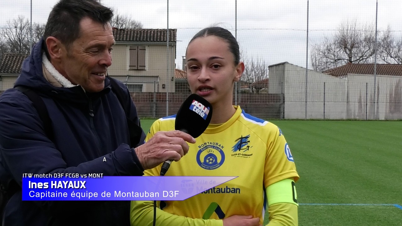 ITW match DF3 FCGB vs MONTAUBAN