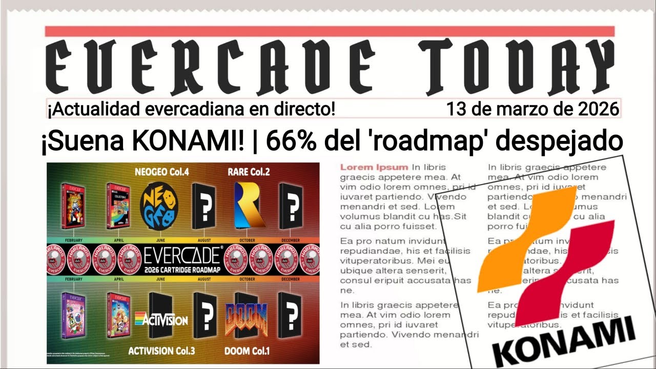 Hablamos de Evercade (Ep.311): Evercade Today Nº6 #directo