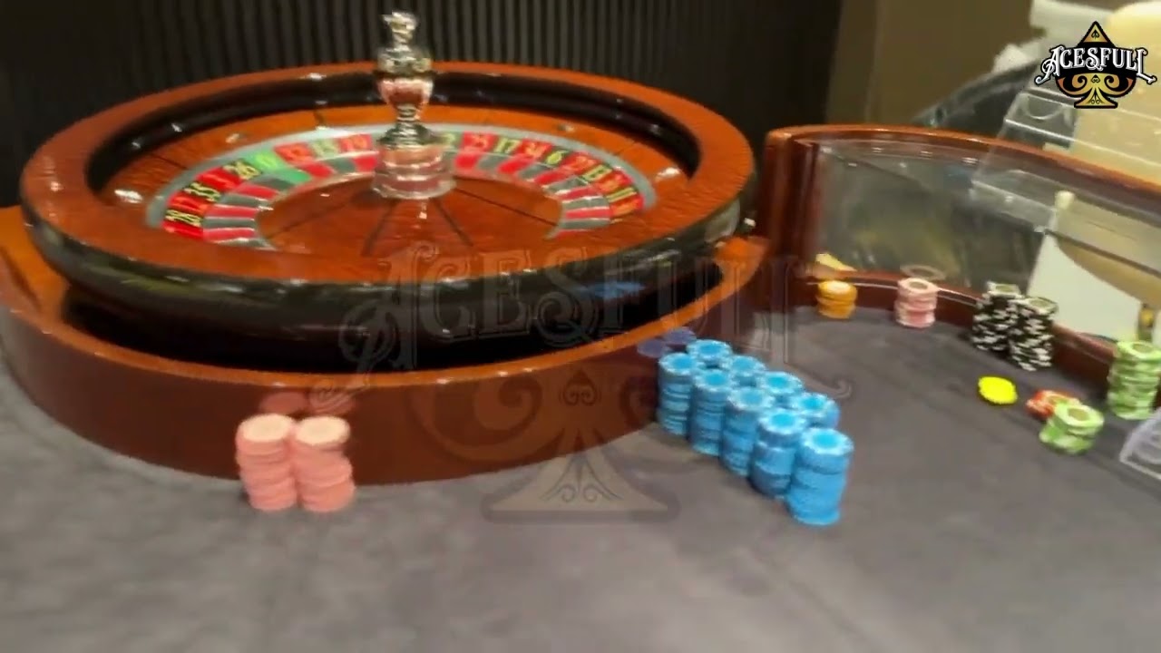 🎰 ROULETTE GAMING TABLE – BRING REAL CASINO EXCITEMENT TO YOUR SPACE!