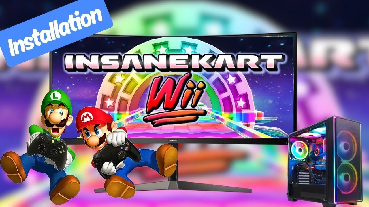 How to Play Insane Kart Wii Mod with 4,832 Tracks on Dolphin Emulator (FAST Setup Tutorial)