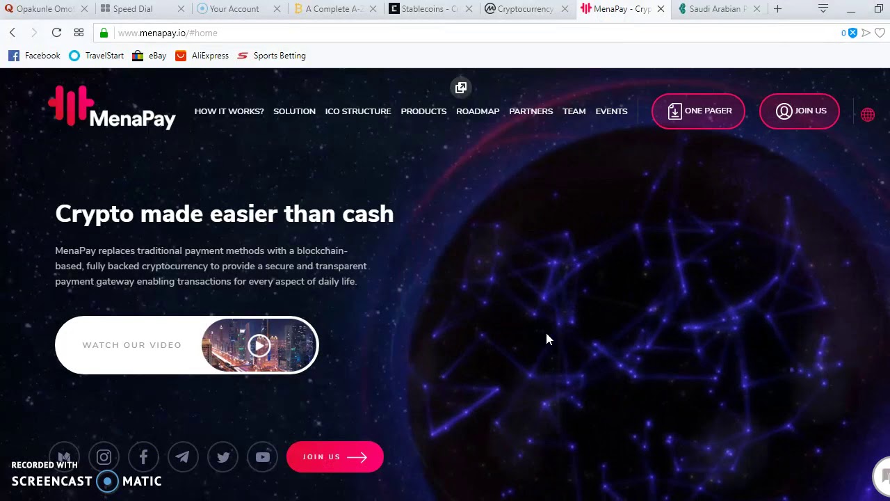 MenaPay and MenaCash