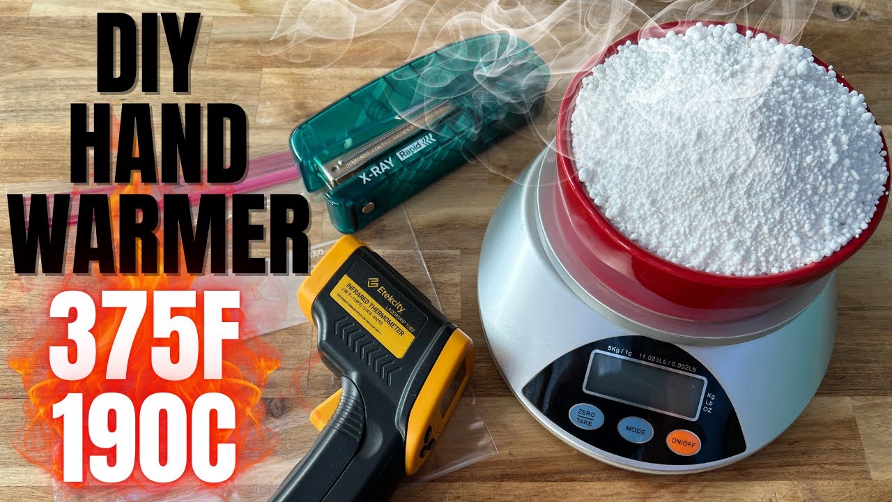 DIY Hand Warmers THAT WORK For Hours | Assemble In 60 Seconds