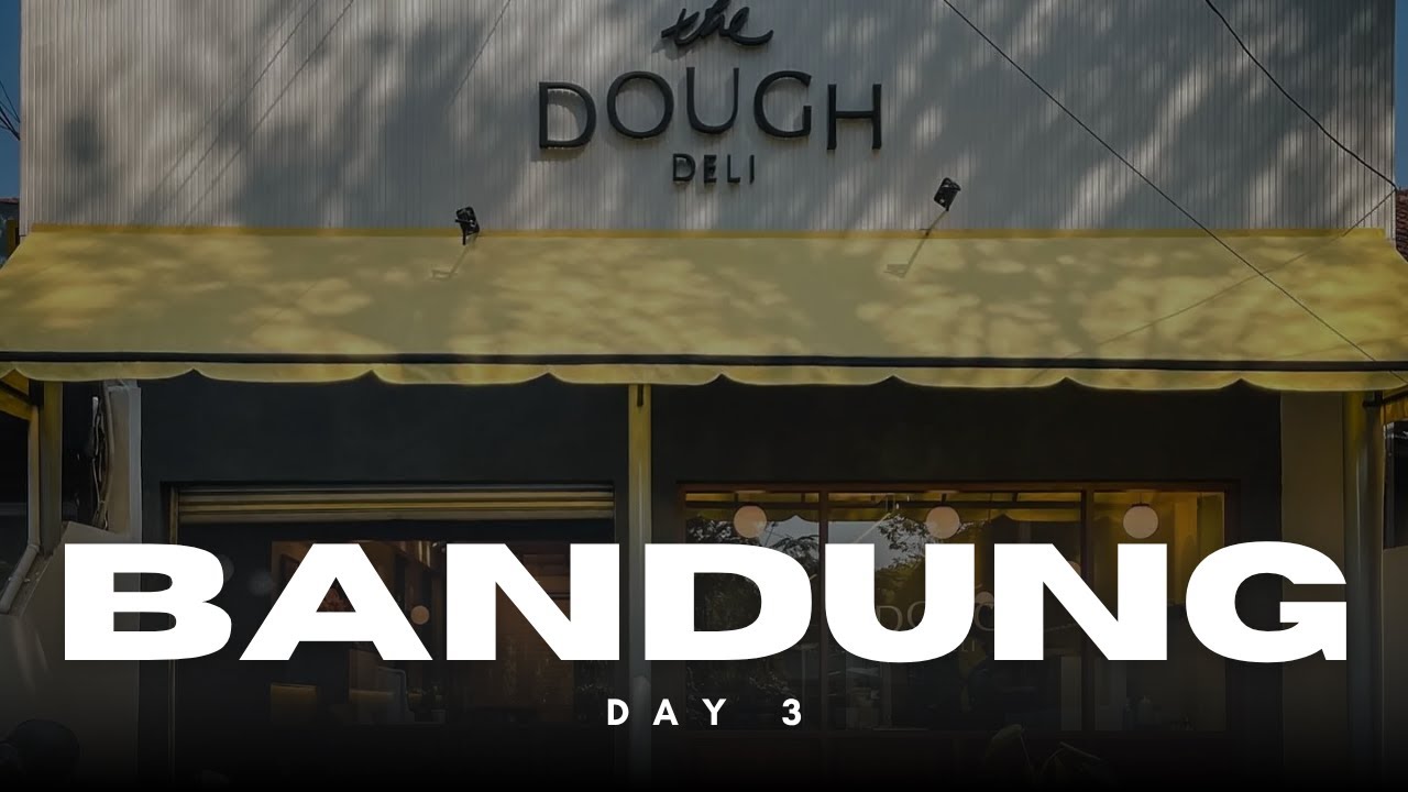 Bandung Trip - Dough Deli - Kopi Tiam - Gokart (Day 3 of 3) - Vlog #9