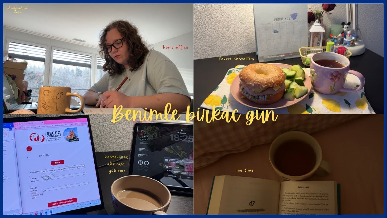 İlk Konferans Başvurumu Yaptım 🥳| akademik gözyaşları, saçlarımı kestim, fırtınada yüzme dersi #vlog