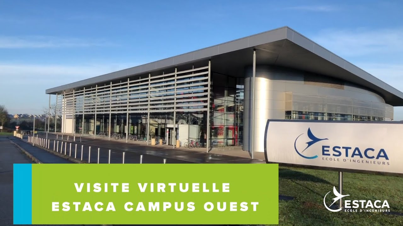 Visite virtuelle du campus Laval de l'ESTACA