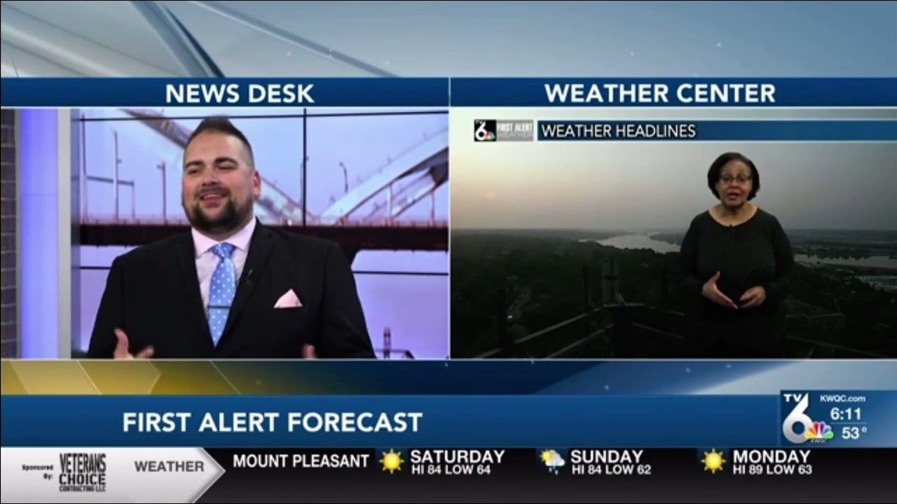 News blooper: When you forget to read the camera cue.