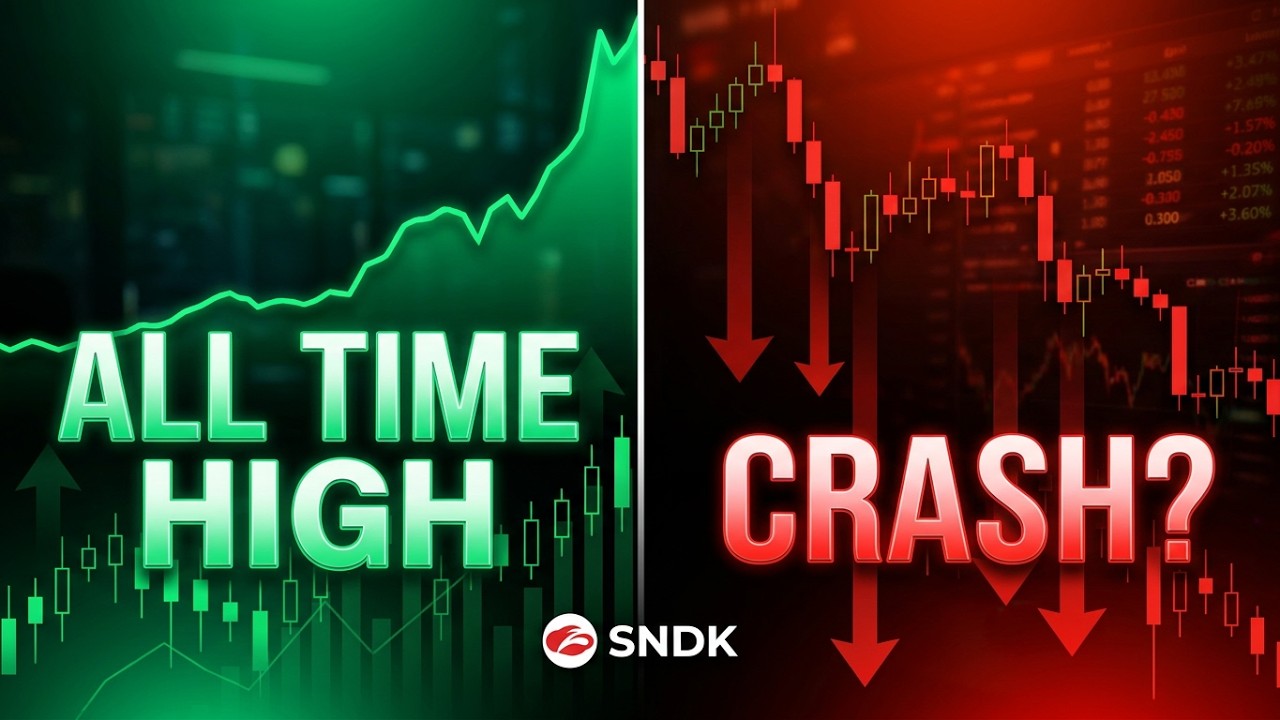 SNDK Stock CRASH: Is the AI Bubble Finally Bursting?