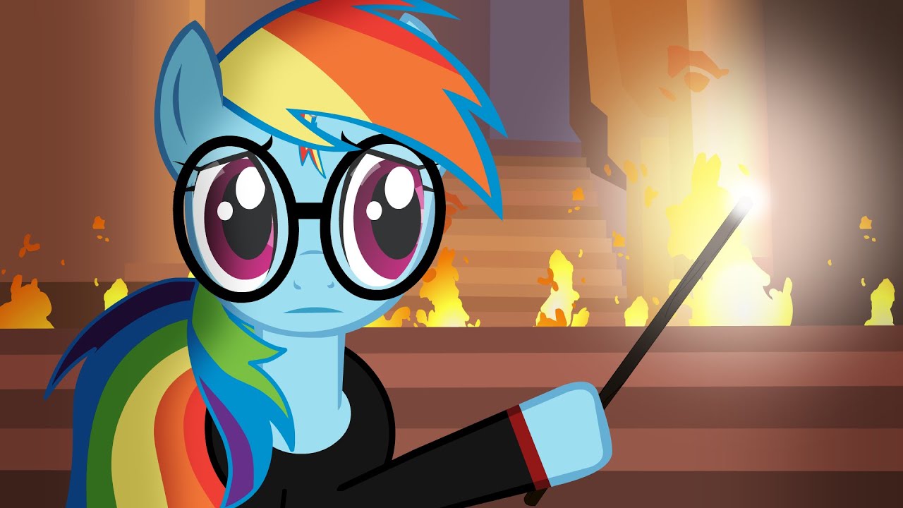 Harry Potter Re-enacted by Ponies