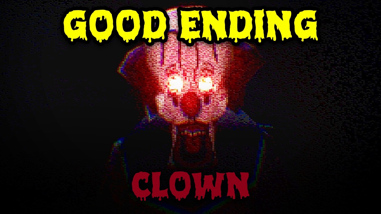 A horror game where your neighbor is a killer clown. - Clown (Good Ending)