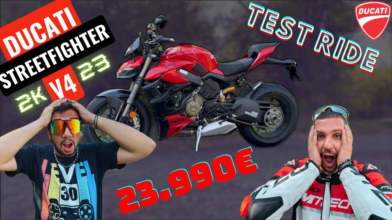 TEST RIDE - Ducati Streetfighter V4 2023 / Una BOMBA 💣di moto💣