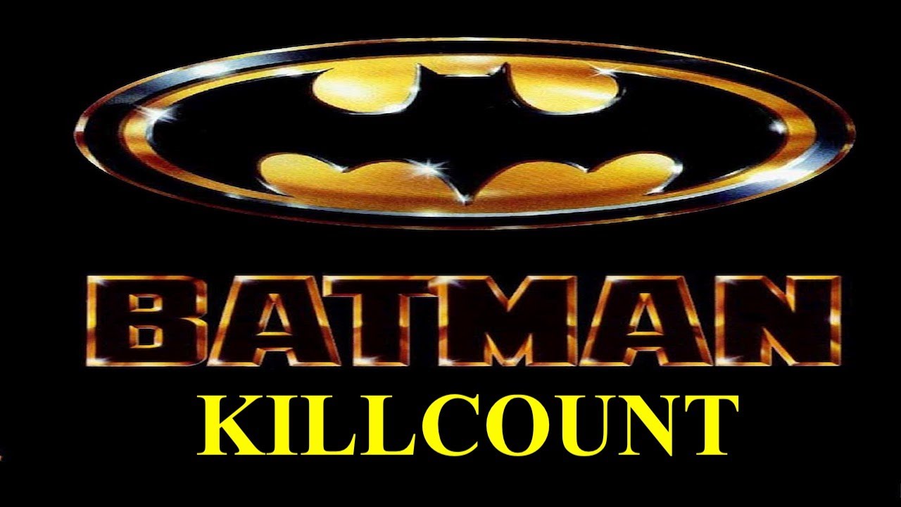 Batman (1989) Jack Nicholson & Michael Keaton killcount