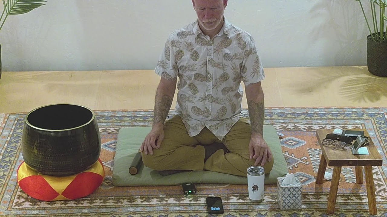 Relax into Just Sitting