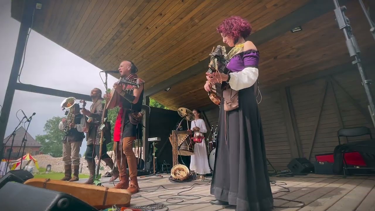 HANSANOVA - Ievan Polkka / live @ TRAKAI castle / 2024