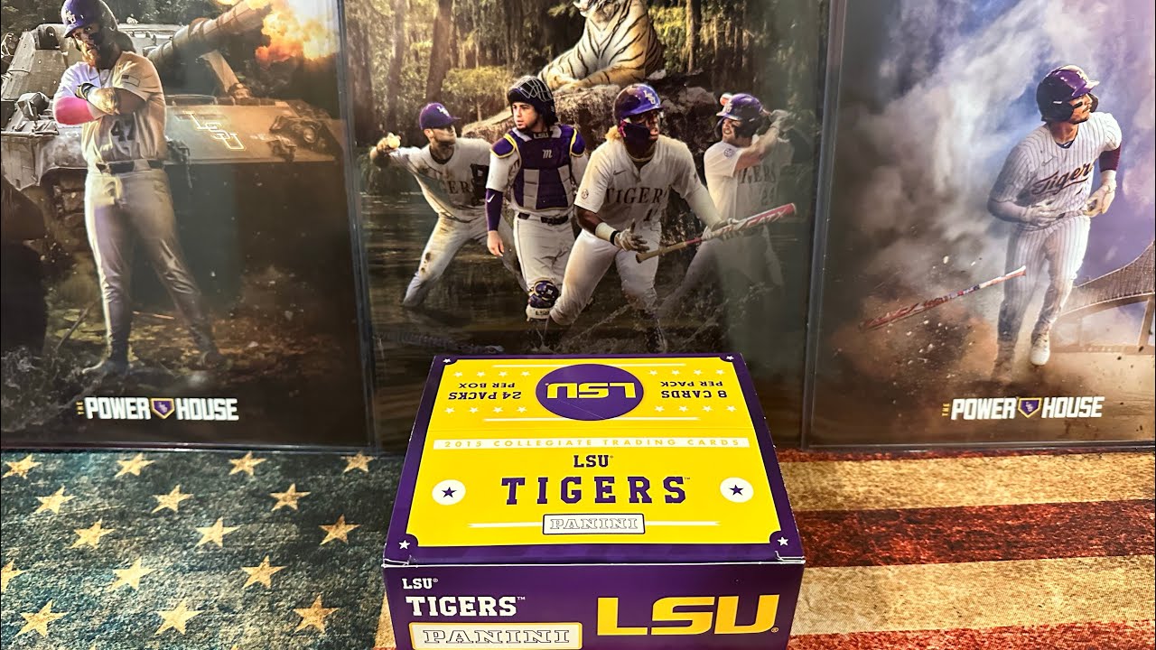 2 LSU Alum autos in 2015 PANINI LSU hobby box