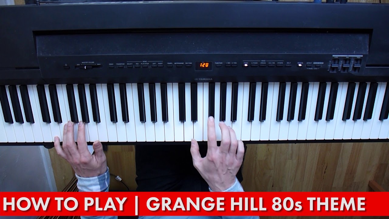 How To Play the Grange Hill 1980s Theme on Piano