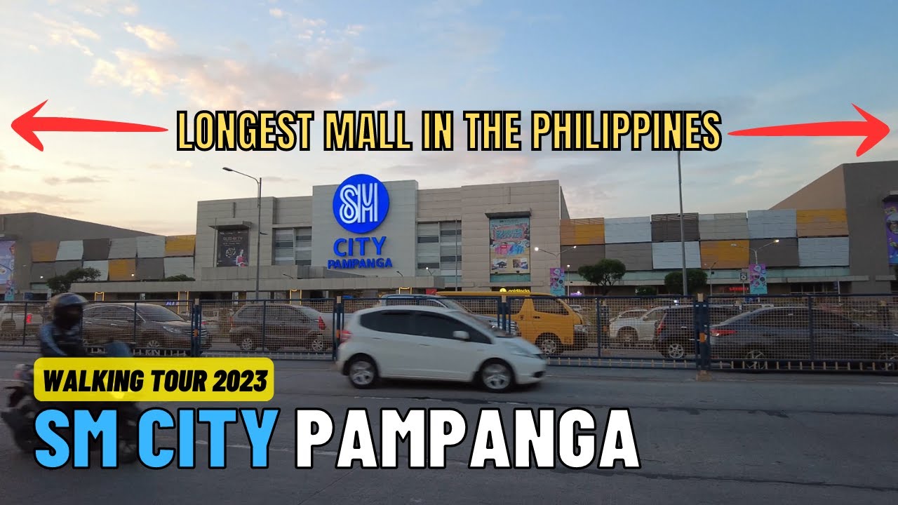 [4K] Walking Tour - Longest Mall in the Philippines | SM CITY PAMPANGA 2023
