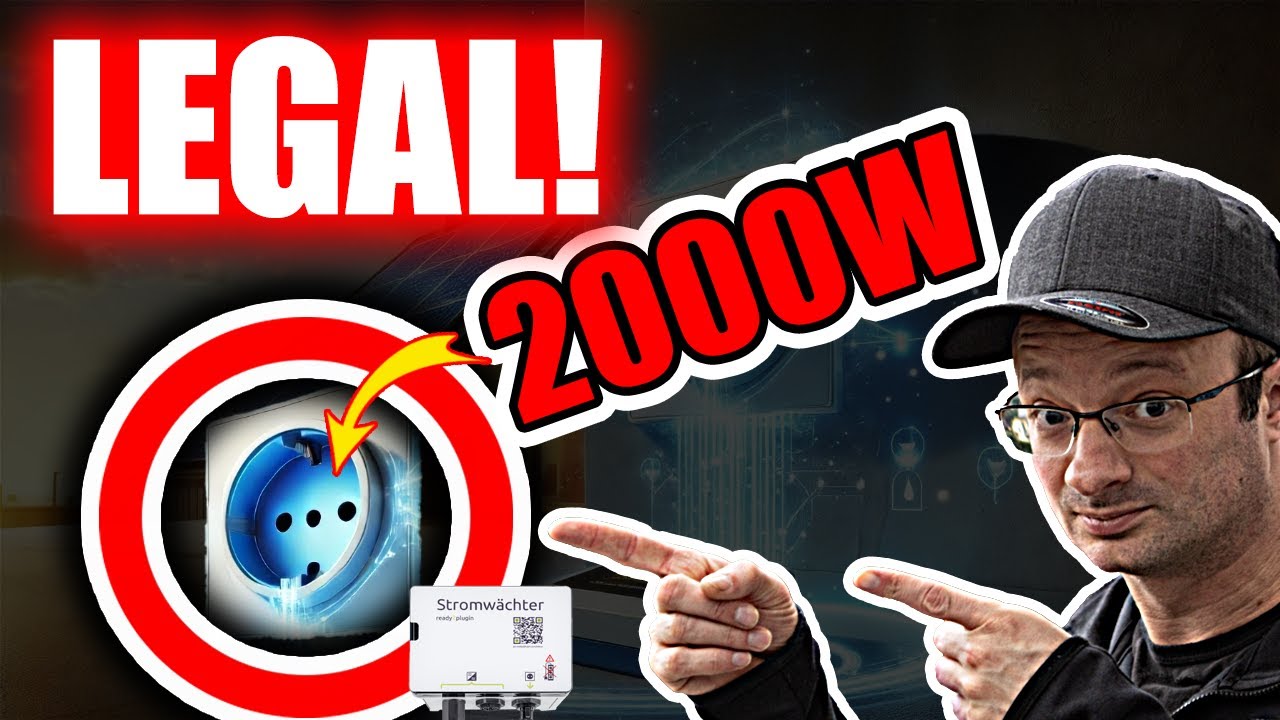 2000W Balkonkraftwerk EINSPEISUNG! - Mit DEM Trick geht es legal!