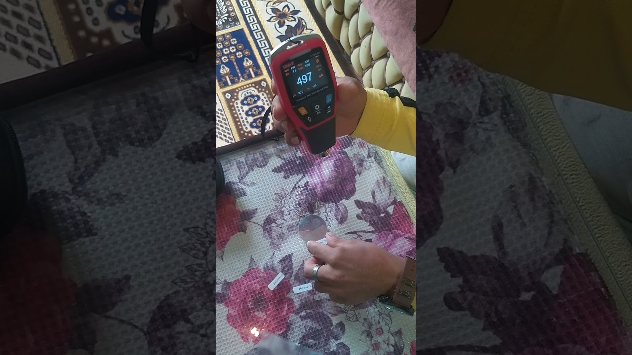 شرح احدث## جهاز كشف البويه والسمكره فى السيارات شرح كامل لاستخدام الجهاز
