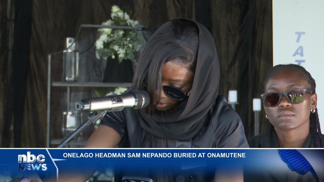 Onelago village Headman Sam Nepando buried - nbc