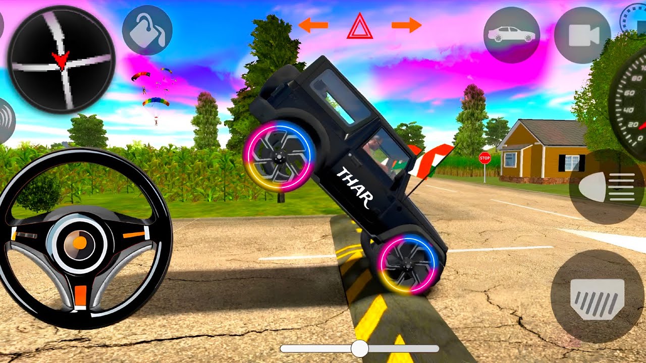 Dollar (Song) Modified Mahindra Thar😈 || Indian Cars Simulator 3D || Android Gameplay Part 26