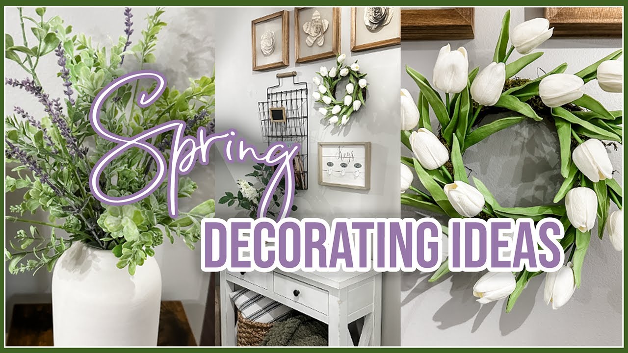 SPRING Entryway DECORATE with Me 2025 | Home Decorating Ideas
