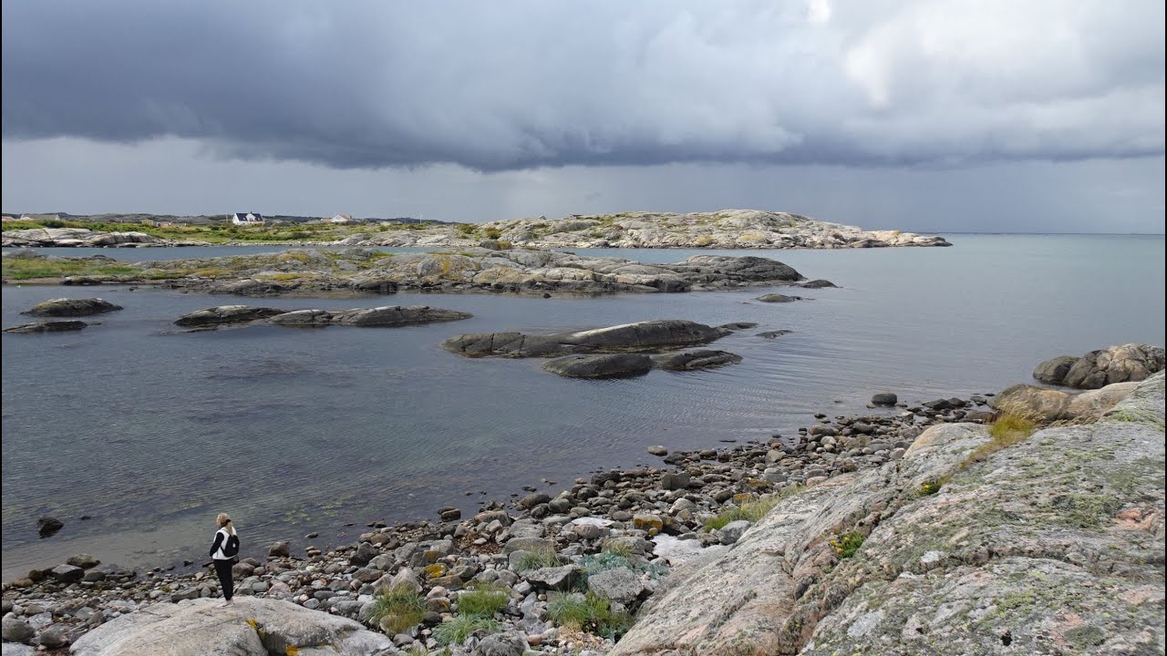 Por la costa de &Ouml;cker&ouml;, Suecia.  Video R Puig