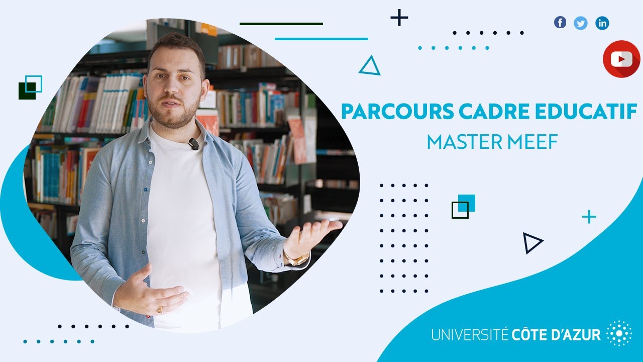 MASTER MEEF - MENTION ENCADREMENT EDUCATIF | INSPE Nice