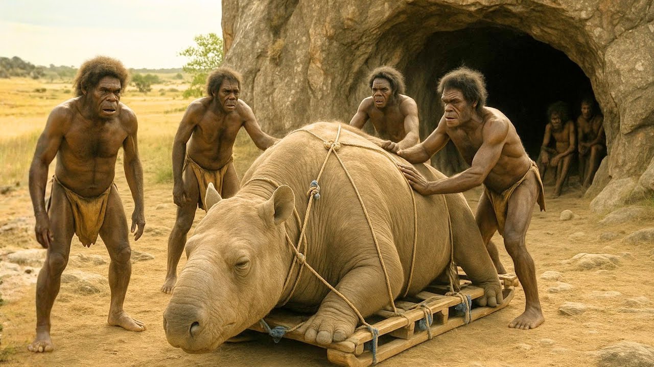 Life Million Years Ago | When Prehistoric Humans Met the Giant Diprotodon