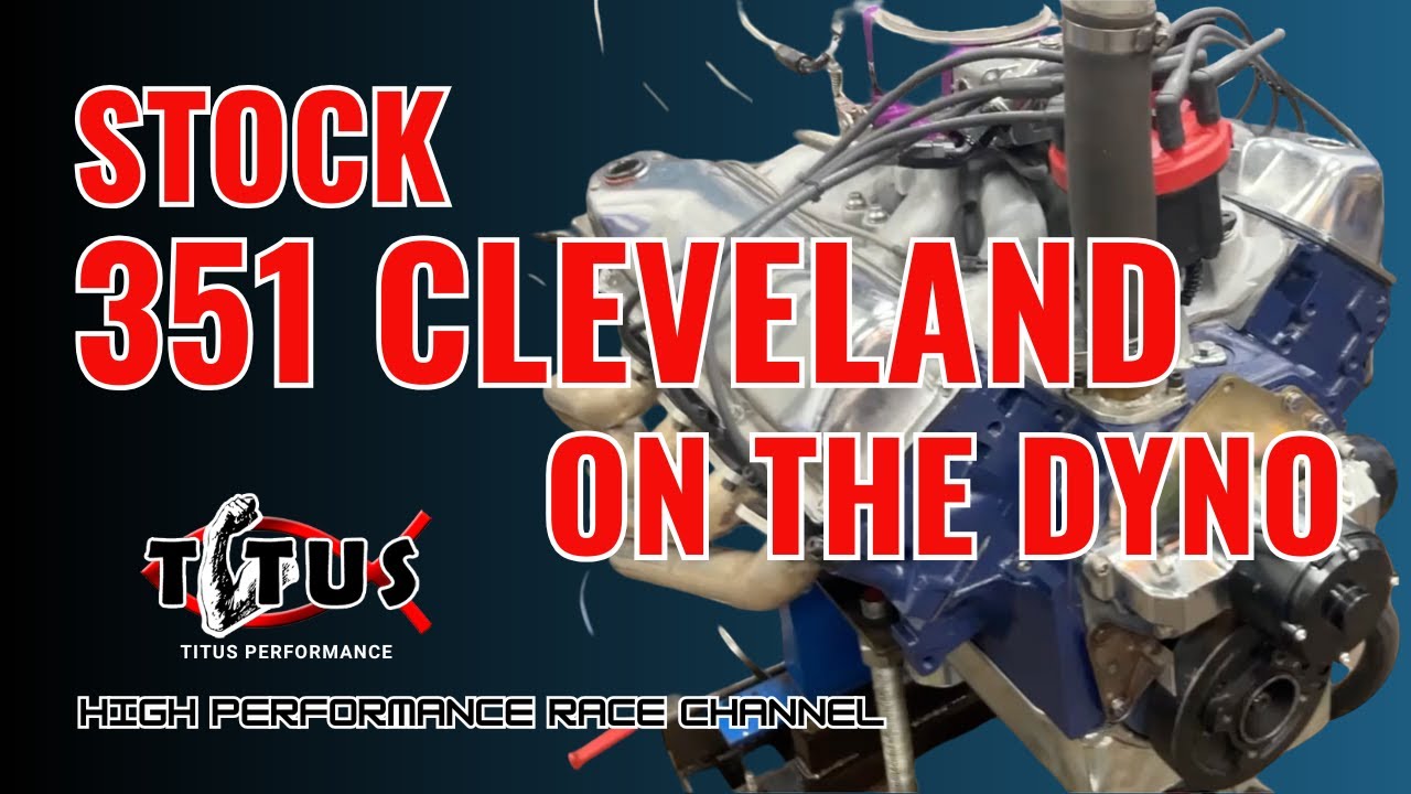 Тест двигателя 351 Cleveland на динамометрическом стенде — сборка стандартного блока с улучшенной...