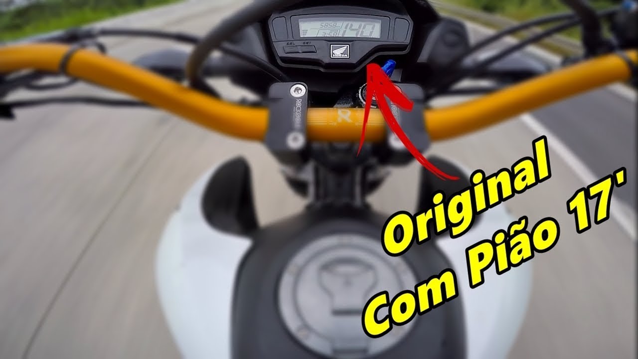 Bros 160 Com Pião 17' Velocidade Final!