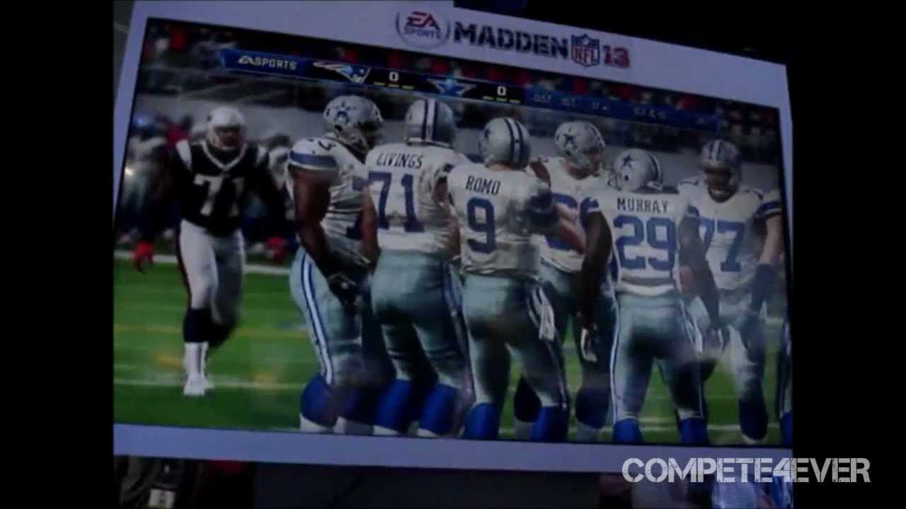 E3 2012 - MADDEN 13 - PATRIOTS AT COWBOYS