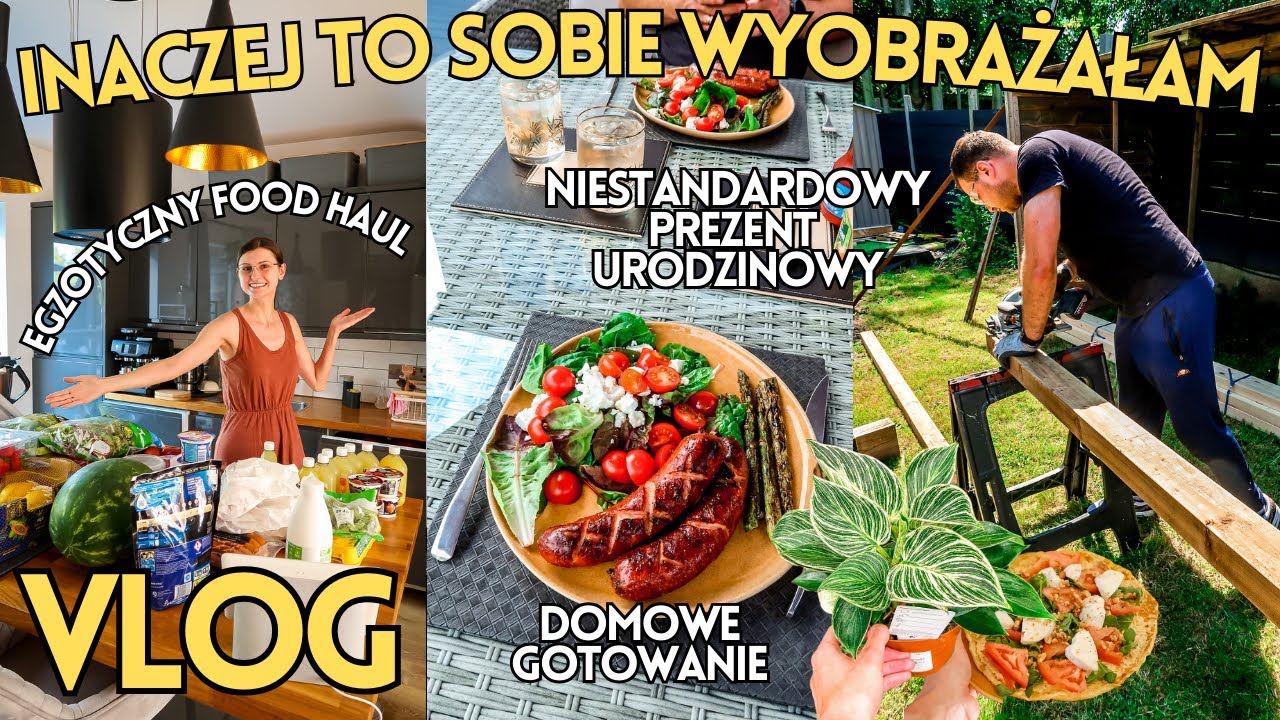DIY HAMAK W OGRODZIE 😎 EGZOTYCZNY FOOD HAUL 🍍 INACZEJ TO SOBIE WYOBRAŻAŁAM 🙉 MAKARON ORZO I GRILL 🍽️