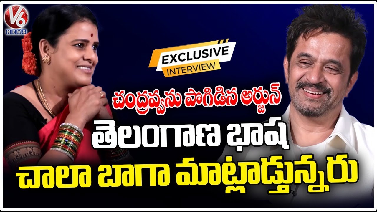 Teenmaar Chandravva Exclusive Interview With Action King Arjun & His Daughter Aishwarya | V6 News