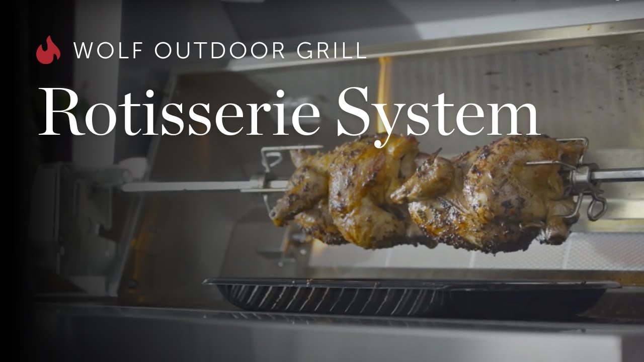 Wolf Outdoor Grill - Rotisserie System