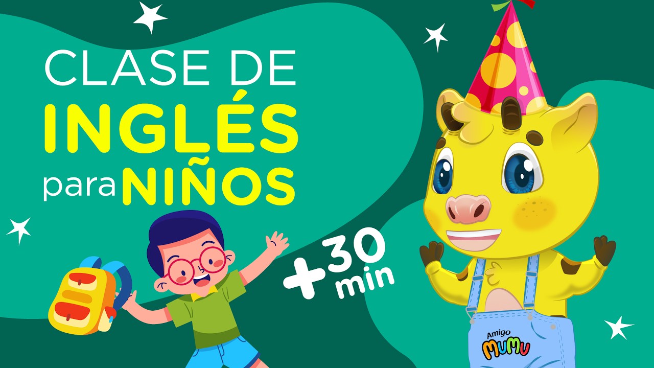 INGLÉS PARA NIÑOS | CLASE DE INGLÉS PARA NIÑOS CON EL AMIGO MUMU