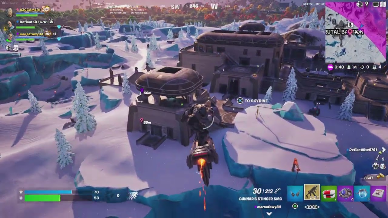Fortnite Only using Gunnar's Stinger SMG (Mythic weapon only challenge)