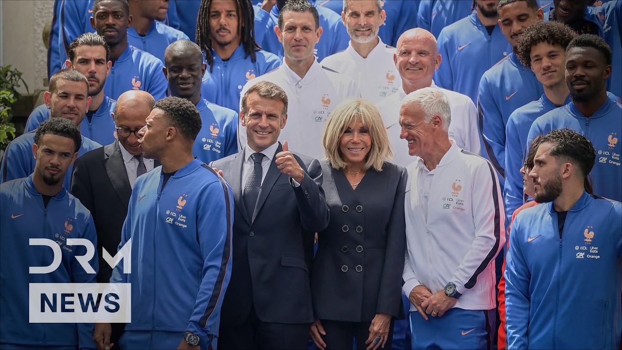 WATCH: Macron Meets Mbapp&eacute; and France Squad Before 2026 FIFA World Cup Departure | AD1G