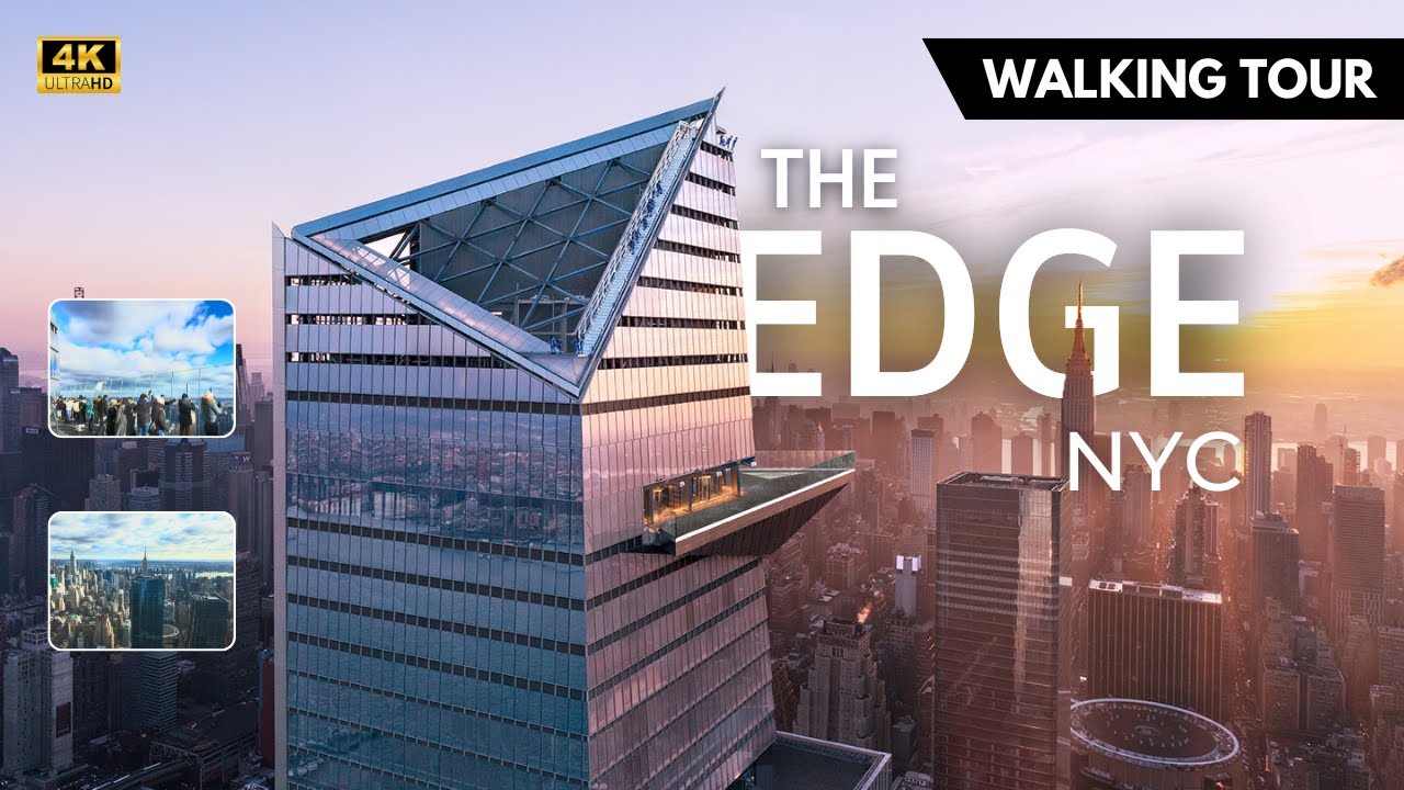 NYC BEST OBSERVATION DECK! Edge New York Walking Tour [4K60 HDR]