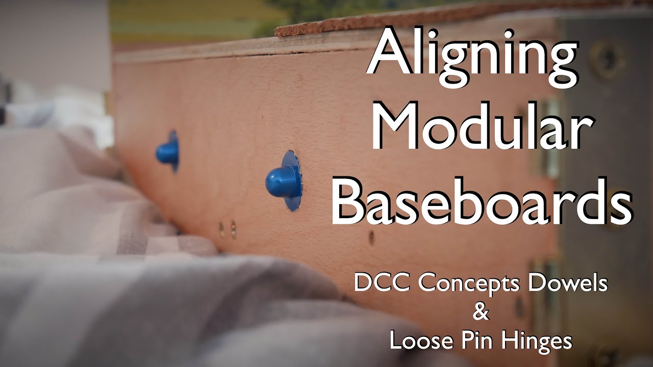37. PortableLayout - pt 3 - Joining Modular baseboards