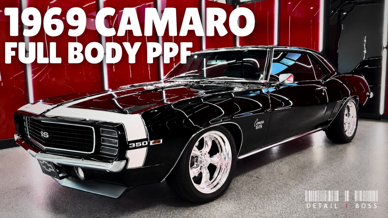 Detail BOSS: 1969 Camaro Full Body PPF CERAMIC PRO