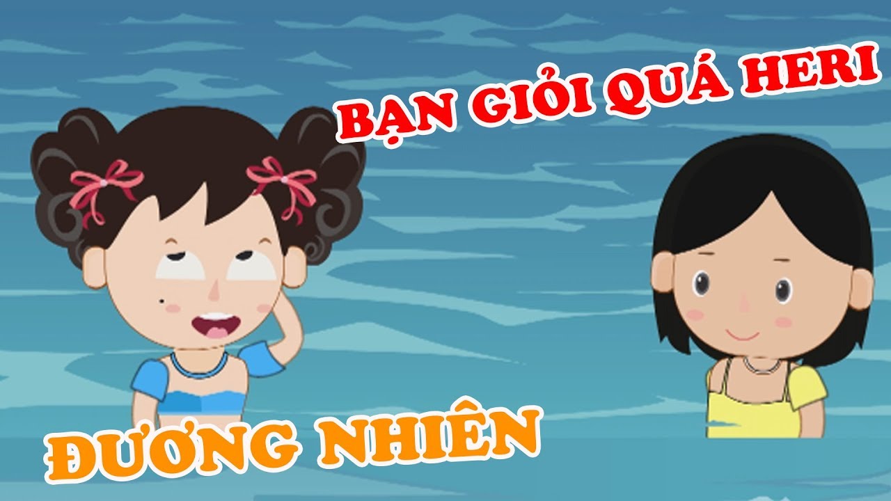 Heri vs Sine lần đầu được đi tắm biển