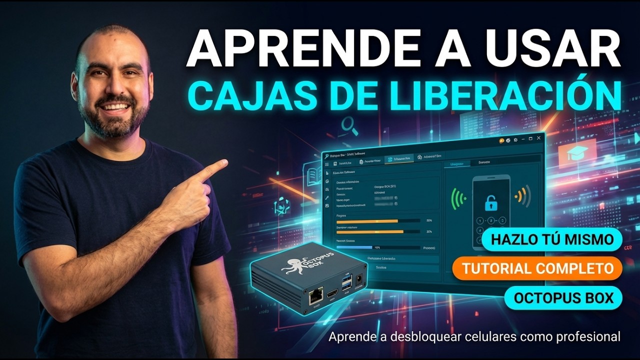 Como se aprende a liberar CELULARES con cajas unlock