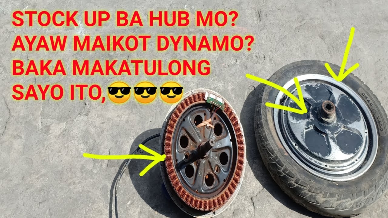 hub / dynamo ng ebike nag stock up / ayaw maikot