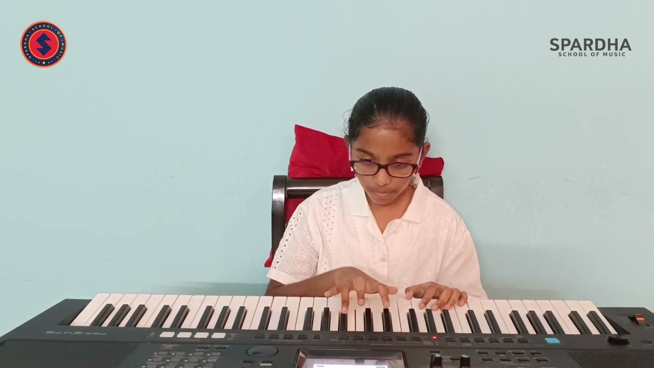 Avanthikaa | Spardha YouTube Performance Stage | Electronic keyboard Performance