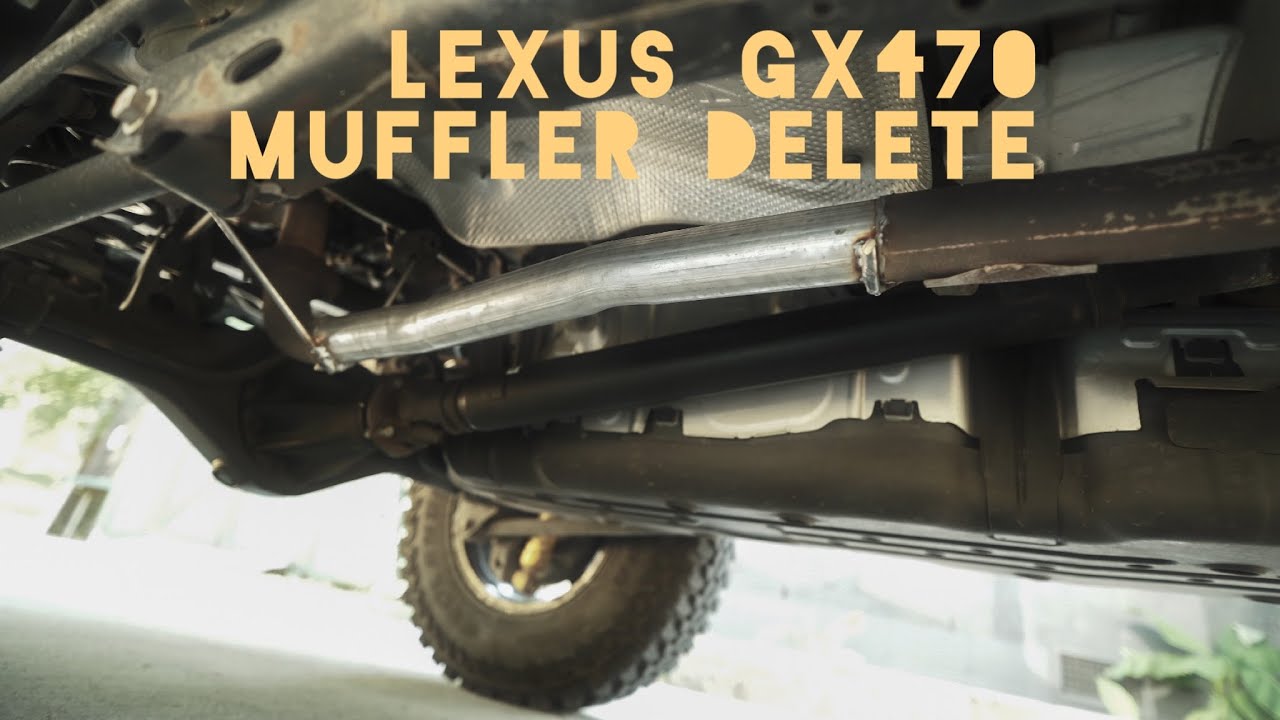 Lexus GX470 muffler delete